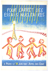 Pour larret des essais nucleaires