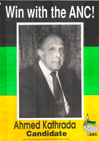 Win with the ANC Ahmed Kathrada Candidate 
