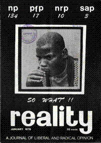 Reality Vol. 10 No. 1 Jan 1978