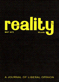Reality Vol. 4 No. 2 May 1972