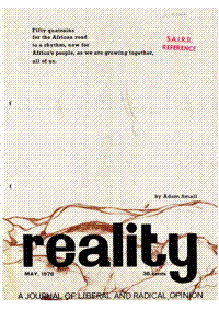 Reality Vol. 8 No. 2 May 1976