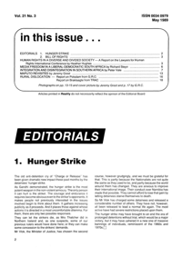 Editorial: Hunger Strike