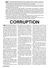 Corruption