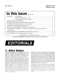 Editorial: After Dakar