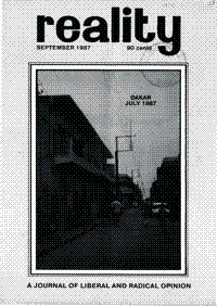 Reality Vol. 19 No. 5 Sep 1987 