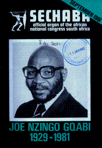 Sechaba September 1981