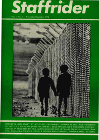 Staffrider Vol.1 No.4 Nov-Dec 1978