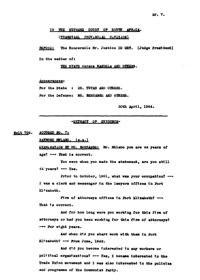 The State versus Nelson Mandela and others: extract of evidence from Raymond Mhlabo, Volume 25