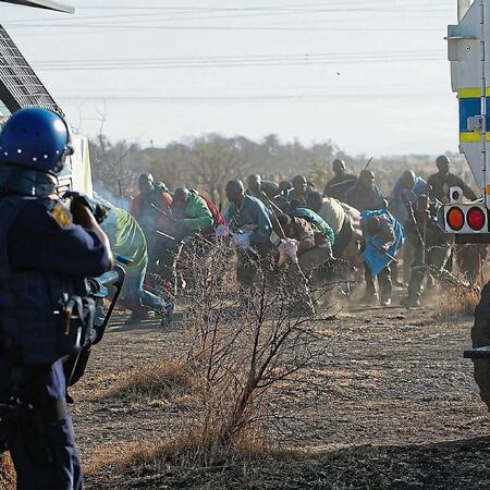 Timeline of the Marikana Massacre 2012 - 2013 