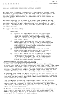Abasebenzi Number 8 December 1974
