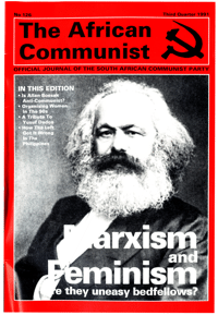 The African Communist No 126, Third Quarter 1991