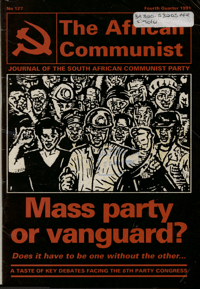 The African Communist No 127, Fourth Quarter 1991