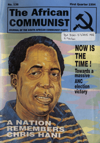 The African Communist Number 136 First Quarter 1994