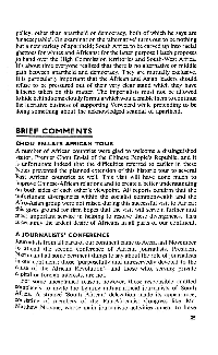 Editorial notes: Brief comments