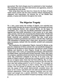 Editorial notes: The Nigerian tragedy