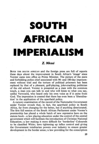 South African imperialism