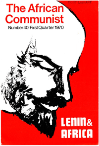 The African Communist No 40, First Quarter 1970