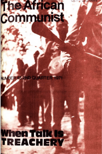 The African Communist No 45, Second Quarter 1971