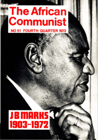 The African Communist No 51, Fourth Quarter 1972