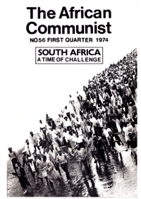 The African Communist No 56, First Quarter 1974