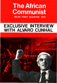 The African Communist No 60, First Quarter 1975