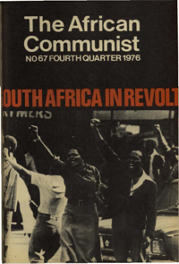 The African Communist No 67, Fourth Quarter 1976