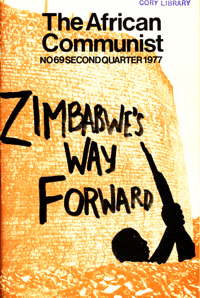 The African Communist No 69, Second Quarter 1977