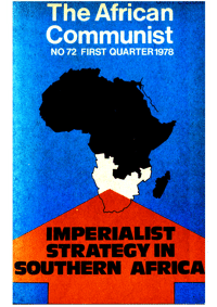 The African Communist No 72, First Quarter 1978
