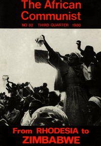 The African Communist No 82, Third Quarter 1980