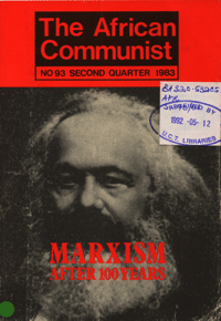 The African Communist No 93, Second Quarter 1983