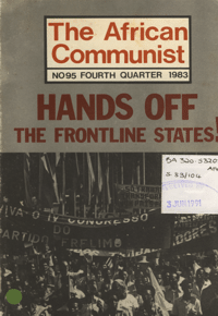 The African Communist No 95, Fourth Quarter 1983