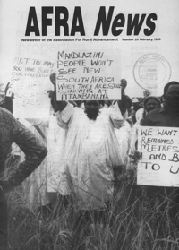 Afra Newsletter Number 20 February 1993