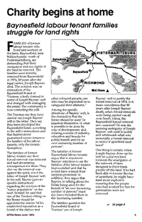 Charity begins at home: Baynesfield labour tenant families struggle for land rights