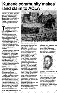 Kunene community makes land claim to ACLA