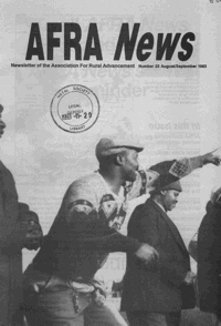 Afra News Number 23 August 1993