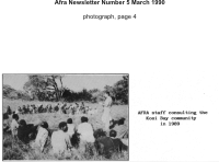 AFRA staff consulting the Kosi Bay community in 1989