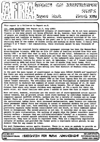Update on resettlement: Part 2