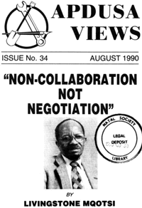 Apdusa Views August 1990