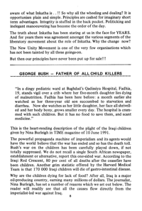 George Bush - father of all child killers