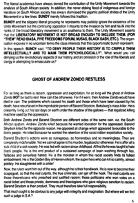 Ghost of Andrew Zondo restless