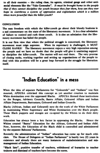'Indian Education' in a mess