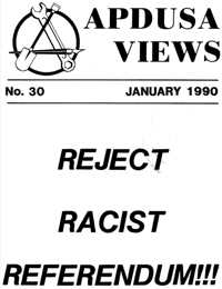 Apdusa Views January 1990
