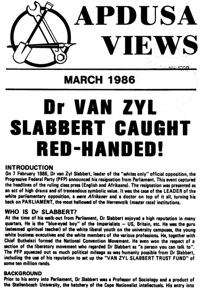 Apdusa Views March 1986