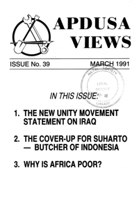 Apdusa Views March 1991