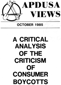 Apdusa Views October 1985
