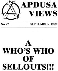 Apdusa Views September 1989
