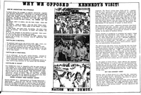 Why we opposed Kennedys visit