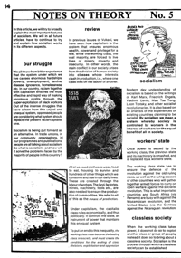 Notes on Theory No 5: What is socialism Part 1
