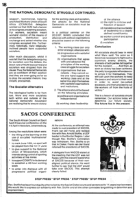 SACOS Conference