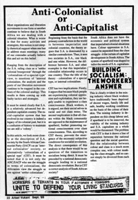 Anti-colonialist or anti-capitalist
